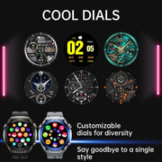 WS-20 1.43 inch IP67 Sport Smart Watch Support Bluetooth Call / Sleep / Blood Oxygen / Heart Rate / Blood Pressure Health Monitor, Silicone Strap(Silver)