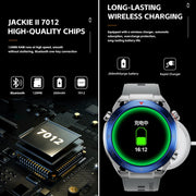WS-20 1.43 inch IP67 Sport Smart Watch Support Bluetooth Call / Sleep / Blood Oxygen / Heart Rate / Blood Pressure Health Monitor, Silicone Strap(Silver)