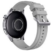 WS-26 1.52 inch IP67 Sport Smart Watch Support Bluetooth Call / Sleep / Blood Oxygen / Heart Rate / Blood Pressure Health Monitor, Silicone Strap(Silver)