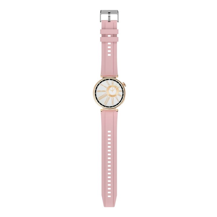 WS520 1.28 inch IP67 Sport Smart Watch, Support Bluetooth Call / Sleep / Blood Oxygen / Heart Rate / Blood Pressure Health Monitor(Rose Gold+Pink) - Smart Watches by PMC TechLife | Online Shopping South Africa | PMC TechLife | Buy Now Pay Later Mobicred