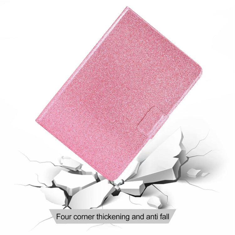 For iPad Pro 11 2024 Varnish Glitter Powder Smart Leather Tablet Case(Pink) - iPad Pro 11 2024 Cases by PMC TechLife | Online Shopping South Africa | PMC TechLife | Buy Now Pay Later Mobicred