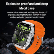 G40S 2.06 inch IP67 BT5.2 Sport Smart Watch, Support Bluetooth Call / Sleep / Blood Oxygen / Heart Rate / Blood Pressure Health Monitor(Black)