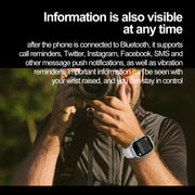 G40S 2.06 inch IP67 BT5.2 Sport Smart Watch, Support Bluetooth Call / Sleep / Blood Oxygen / Heart Rate / Blood Pressure Health Monitor(Black)