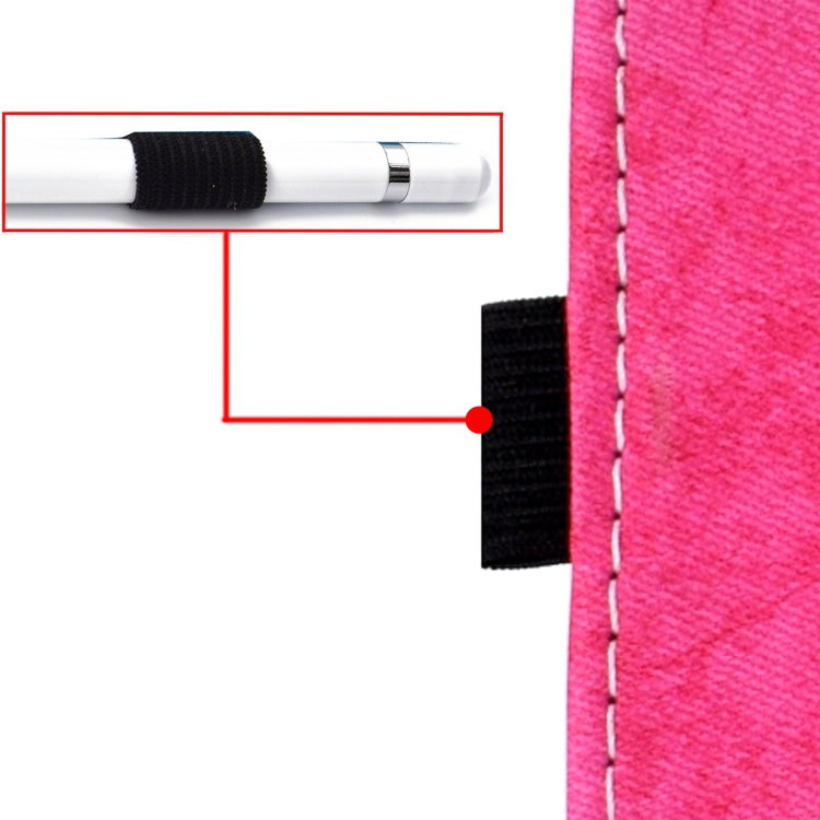 For iPad Pro 11 2024 Marble Style Cloth Texture Smart Leather Tablet Case(Rose Red) - iPad Pro 11 2024 Cases by PMC TechLife | Online Shopping South Africa | PMC TechLife | Buy Now Pay Later Mobicred