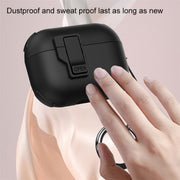 For AirPods Pro 2 Mechanical Switch Lock Bluetooth Earphone Protective Case(Yellow)