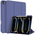 For iPad Pro 11 2024 3-fold TPU Smart Leather Tablet Case with Pen Slot(Royal Blue) - iPad Pro 11 2024 Cases by PMC TechLife | Online Shopping South Africa | PMC TechLife | Buy Now Pay Later Mobicred