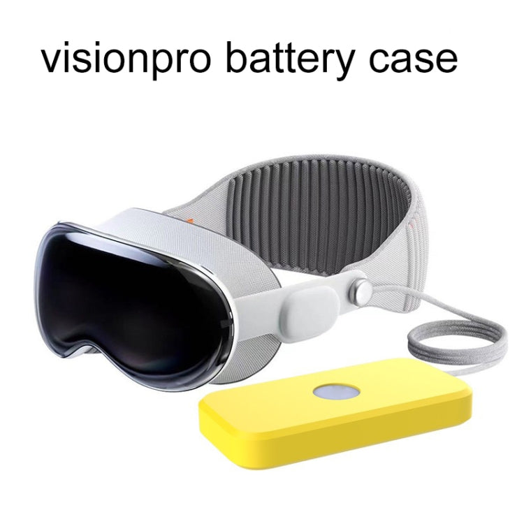 For Apple Vision Pro Accessories Power Silicone Protective Case(Teal)
