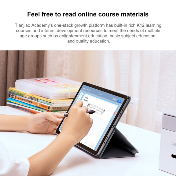 Lenovo Xiaoxin Pad 2024 Paperlike Screen 11 inch WiFi Tablet, 8GB+128GB, Android 13, Qualcomm Snapdragon 685 Octa Core, Support Face Identification(Dark Grey)