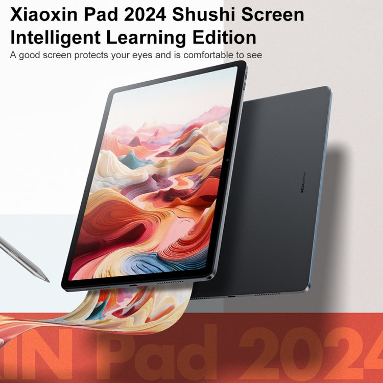 Lenovo Xiaoxin Pad 2024 Paperlike Screen Learning Version 11 inch WiFi Tablet, 8GB+128GB, Android 13, Qualcomm Snapdragon 685 Octa Core, Support Face Identification(Dark Grey) - free shipping - PMC TechLife - Order now!