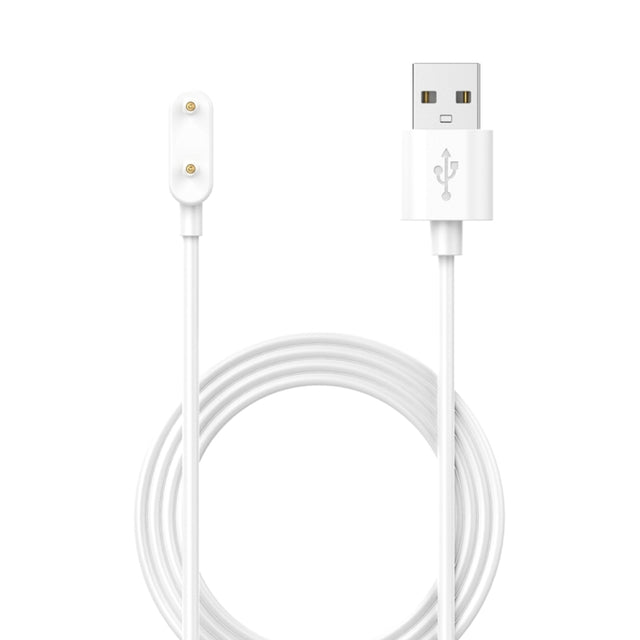 For Huawei Watch Fit3 / Honor Choice Haylou Watch USB Port Watch Charging Cable, Without Chip(White)