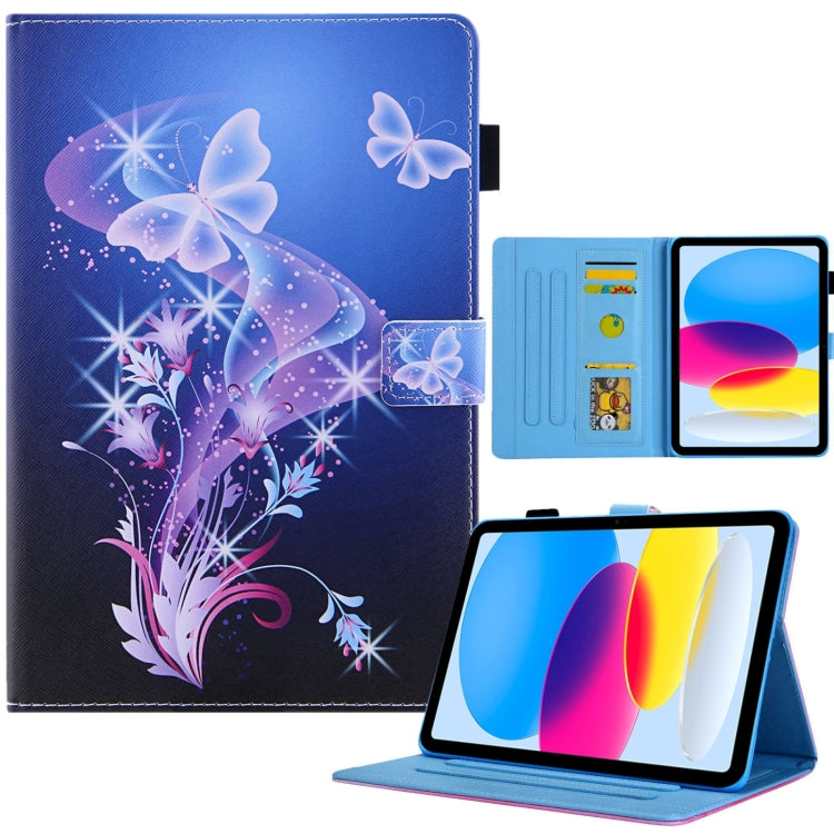 For iPad Pro 11 2024 Colored Drawing Leather Smart Tablet Case(Fantasy Butterfly) - iPad Pro 11 2024 Cases by PMC TechLife | Online Shopping South Africa | PMC TechLife | Buy Now Pay Later Mobicred