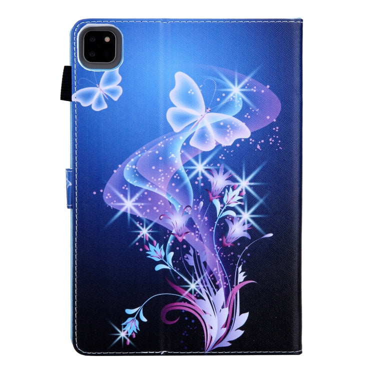 For iPad Pro 11 2024 Colored Drawing Leather Smart Tablet Case(Fantasy Butterfly) - iPad Pro 11 2024 Cases by PMC TechLife | Online Shopping South Africa | PMC TechLife | Buy Now Pay Later Mobicred