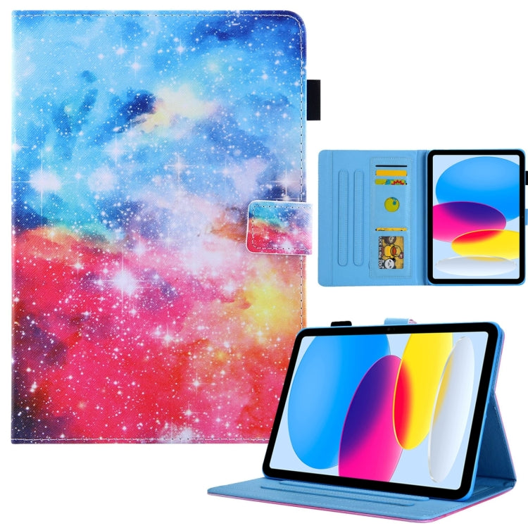 For iPad Pro 11 2024 Colored Drawing Leather Smart Tablet Case(Beautiful Starry Sky) - iPad Pro 11 2024 Cases by PMC TechLife | Online Shopping South Africa | PMC TechLife | Buy Now Pay Later Mobicred