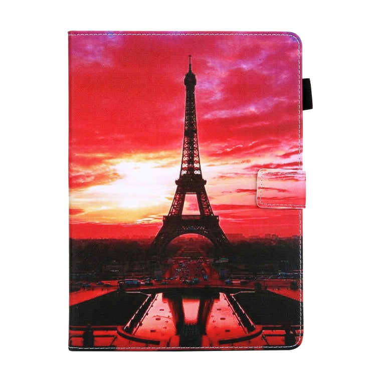 For iPad Pro 11 2024 Colored Drawing Leather Smart Tablet Case(Evening Tower) - free shipping - PMC TechLife - Order now!