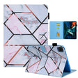 For iPad Pro 11 2024 Colored Drawing Leather Smart Tablet Case(Grid) - iPad Pro 11 2024 Cases by PMC TechLife | Online Shopping South Africa | PMC TechLife | Buy Now Pay Later Mobicred