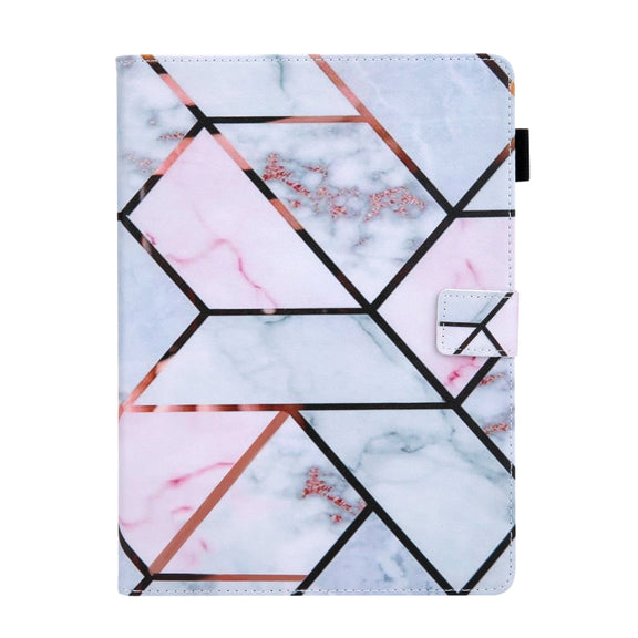 For iPad Pro 11 2024 Colored Drawing Leather Smart Tablet Case(Grid)