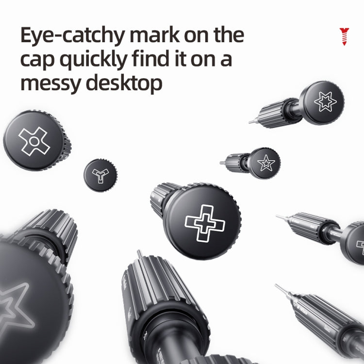 QianLi iWhale Special S2 Steel Magnetic Torque 3D Screwdriver, Model:A Phillips 0.35 - free shipping - PMC TechLife - Order now!