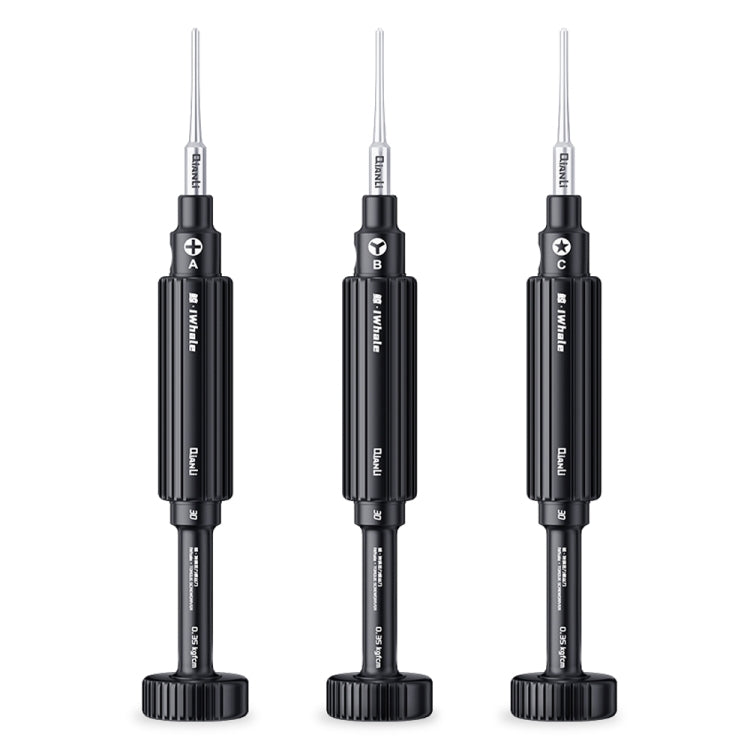 3 in 1 QianLi iWhale Special S2 Steel Magnetic Torque 3D Screwdriver, Model:A/B/C - free shipping - PMC Jewellery - Order now!