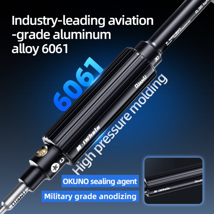 3 in 1 QianLi iWhale Special S2 Steel Magnetic Torque 3D Screwdriver, Model:A/B/C - free shipping - PMC TechLife - Order now!