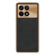 For Xiaomi Redmi K70 Pro Electroplating Lambskin Leather Phone Case(Black) - K70 Pro Cases by PMC Jewellery | Online Shopping South Africa | PMC Jewellery | Buy Now Pay Later Mobicred