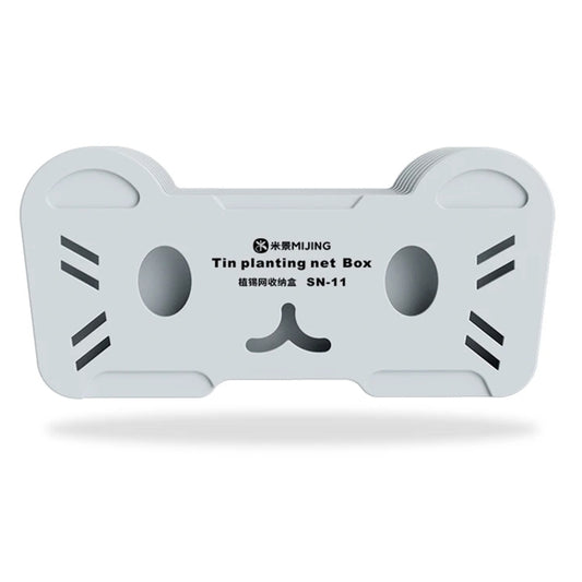 Mijing SN-11 Reballing Stencil Storage Box(Silver) - free shipping - PMC Jewellery - Order now!