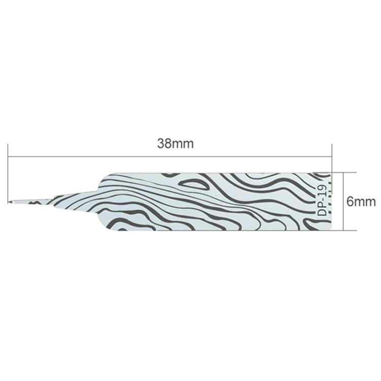 5pcs Mijing DP-19 Forged Blade - free shipping - PMC Jewellery - Order now!