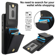For Samsung Galaxy S24 5G YM015 Crossbody Rhombic Card Bag RFID Phone Case(Black)