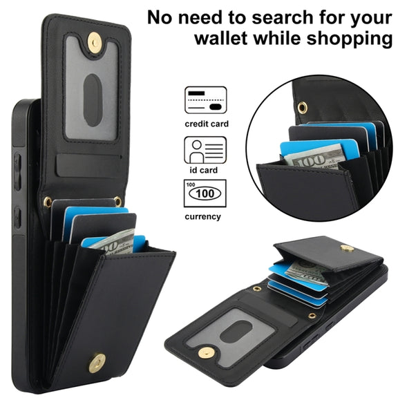 For Samsung Galaxy S24+ 5G YM015 Crossbody Rhombic Card Bag RFID Phone Case(Black)