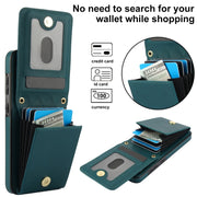 For Samsung Galaxy S24+ 5G YM015 Crossbody Rhombic Card Bag RFID Phone Case(Green)