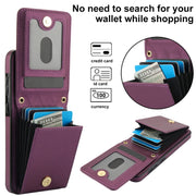 For Samsung Galaxy S24+ 5G YM015 Crossbody Rhombic Card Bag RFID Phone Case(Dark Purple)