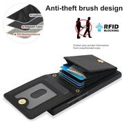 For Samsung Galaxy S24 Ultra 5G YM015 Crossbody Rhombic Card Bag RFID Phone Case(Black)