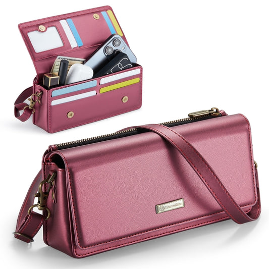 CaseMe ME30 Max Multifunctional Large-Capacity Shoulder Crossbody Phone Bag(Red) - free shipping - PMC Jewellery - Order now!
