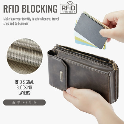 CaseMe Me40 Vertical Multifunctional Shoulder Crossbody Phone Bag(Coffee) - free shipping - PMC Jewellery - Order now!