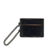 For AirPods Pro 2 Cylindrical Glitter Leather Texture Bluetooth Earphone Protective Case(Black) - For AirPods Pro 2 by PMC Jewellery | Online Shopping South Africa | PMC Jewellery | Buy Now Pay Later Mobicred