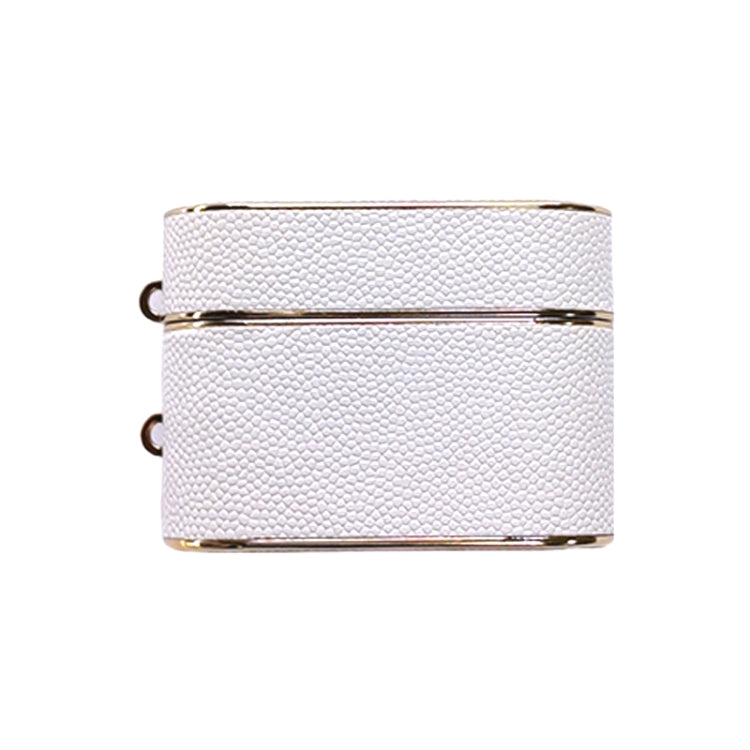 For AirPods Pro 2 Cylindrical Ball Texture Bluetooth Earphone Protective Case(White) - free shipping - PMC Jewellery - Order now!