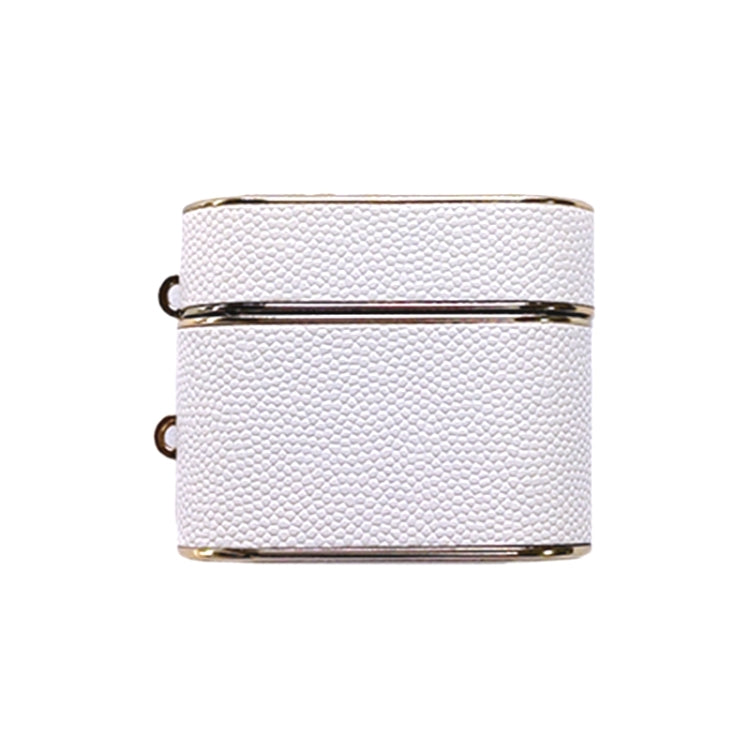 For AirPods 3 Cylindrical Ball Texture Bluetooth Earphone Protective Case(White) - For AirPods 3 by PMC Jewellery | Online Shopping South Africa | PMC Jewellery | Buy Now Pay Later Mobicred