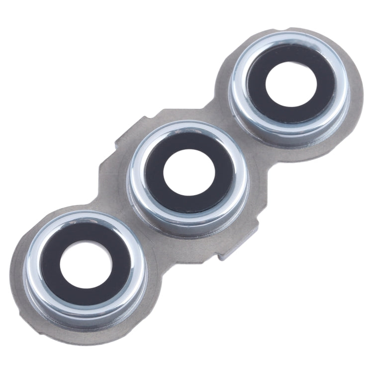 For Samsung Galaxy M55 SM-M556 10pcs Original Rear Camera Lens Cover(Silver)
