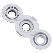 For Samsung Galaxy M55 SM-M556 10pcs Original Rear Camera Lens Cover(Silver)
