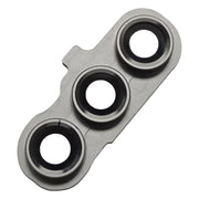 For Samsung Galaxy S23 FE SM-S711B 10pcs Original Rear Camera Lens Cover(Black)