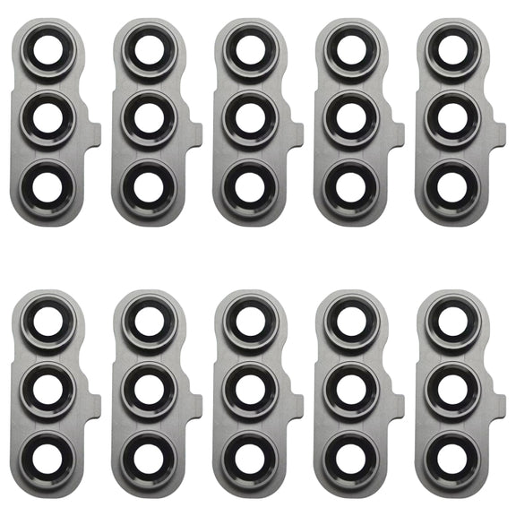 For Samsung Galaxy S23 FE SM-S711B 10pcs Original Rear Camera Lens Cover(Black)