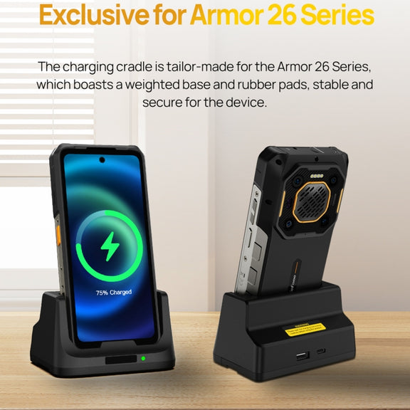 Ulefone UAS22 33W Desk Charging Dock For Armor 26 Ultra