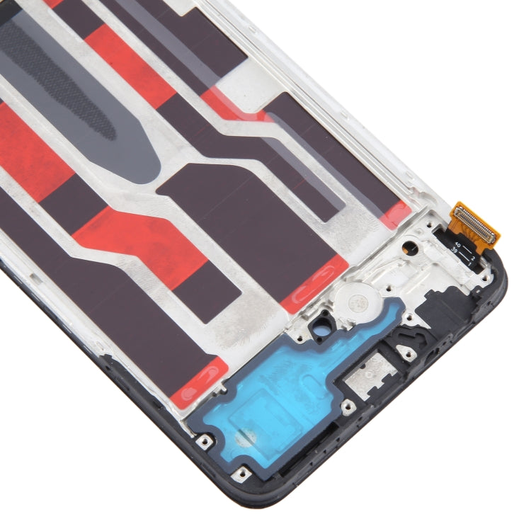 For OPPO Reno7 Lite OLED LCD Screen Digitizer Full Assembly with Frame - LCD Screen by PMC TechLife | Online Shopping South Africa | PMC TechLife | Buy Now Pay Later Mobicred