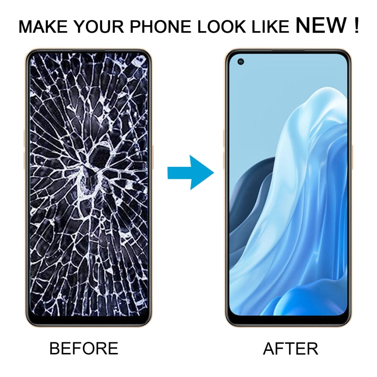 For OPPO Reno7 4G OLED LCD Screen Digitizer Full Assembly with Frame - LCD Screen by PMC TechLife | Online Shopping South Africa | PMC TechLife | Buy Now Pay Later Mobicred