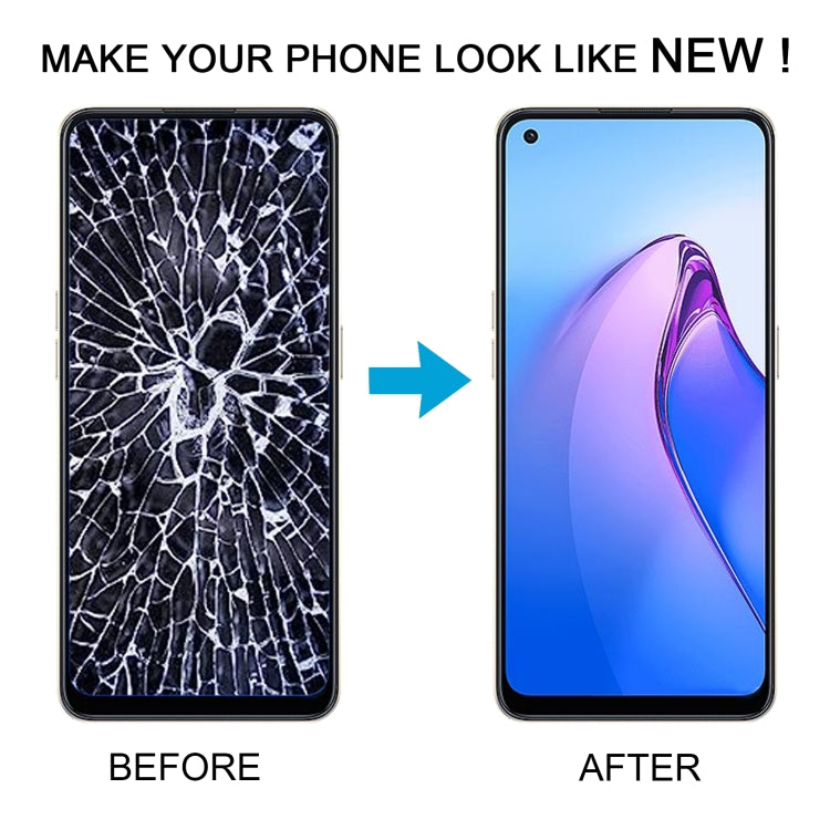 For OPPO Reno8 4G OLED LCD Screen Digitizer Full Assembly with Frame - LCD Screen by PMC TechLife | Online Shopping South Africa | PMC TechLife | Buy Now Pay Later Mobicred