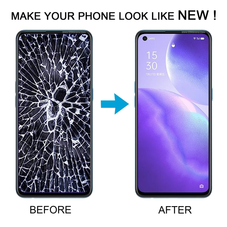 For OPPO Find X3 Lite OLED LCD Screen Digitizer Full Assembly with Frame - LCD Screen by PMC TechLife | Online Shopping South Africa | PMC TechLife | Buy Now Pay Later Mobicred