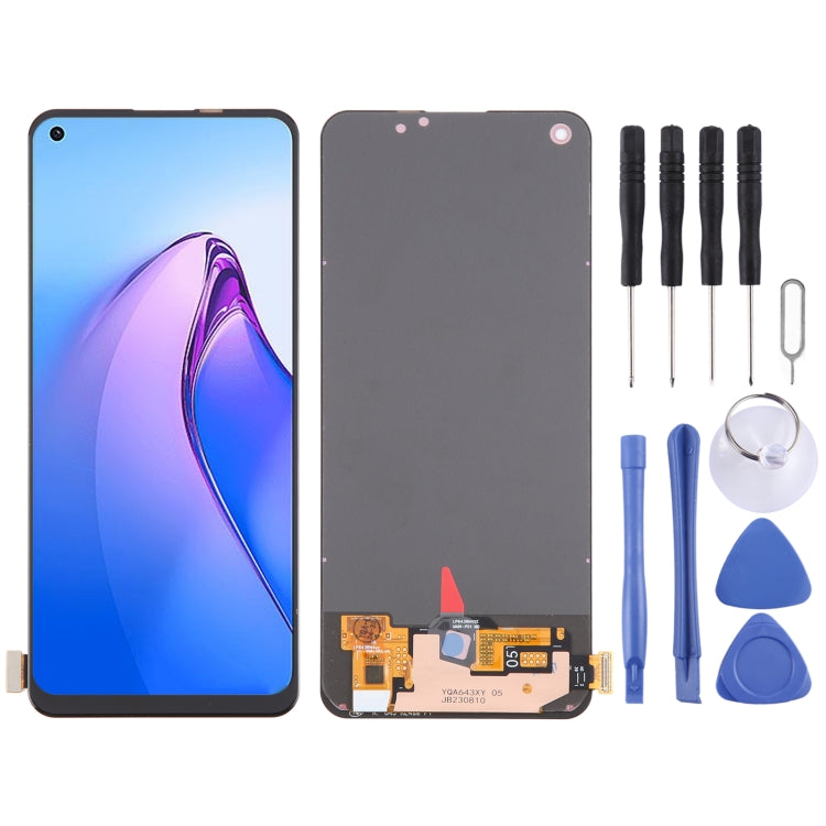 For OPPO A78 4G CPH2565 OLED LCD Screen with Digitizer Full Assembly - free shipping - PMC TechLife - Order now!
