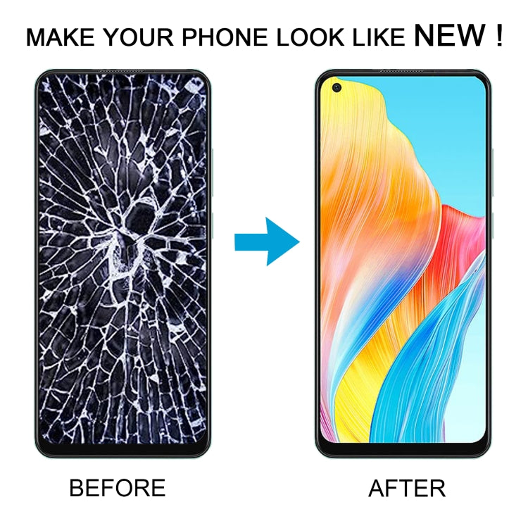 For OPPO A78 4G CPH2565 OLED LCD Screen with Digitizer Full Assembly - free shipping - PMC TechLife - Order now!