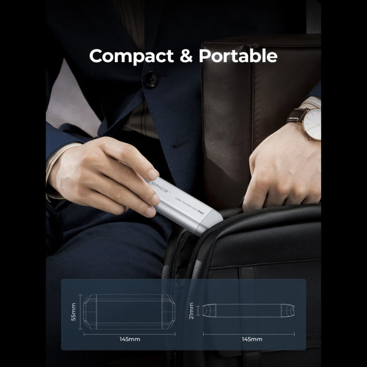 ORICO R40-2T 2TB 40Gbps Racing Car-Inspired Portable SSD Enclosure(Silver) - HDD Enclosure by ORICO | Online Shopping South Africa | PMC Jewellery | Buy Now Pay Later Mobicred