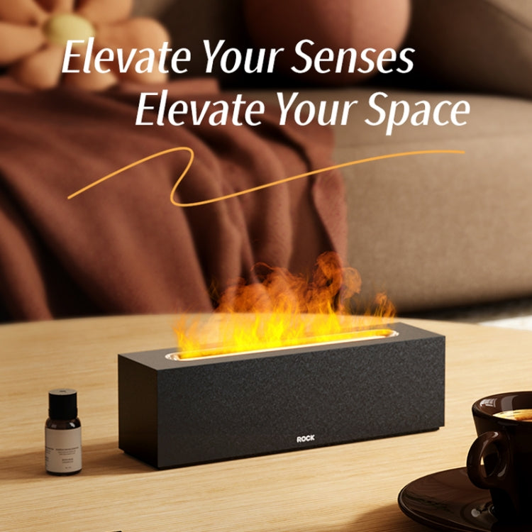 ROCK RAM0036 Large Mist Volume Flame Aromatherapy Humidifier - free shipping - PMC TechLife - Order now!