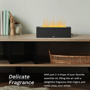 ROCK RAM0036 Large Mist Volume Flame Aromatherapy Humidifier